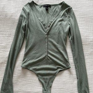 Sage Long Sleeve Bodysuit